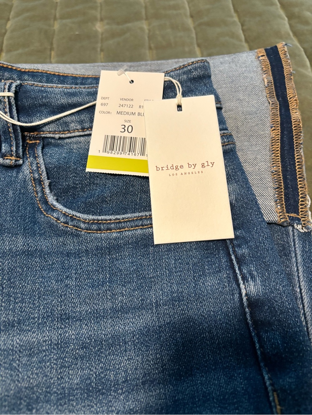 Bridge by Gly High-Rise Women’s Jeans in Medium Blue